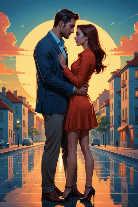 loving couple by Emiliano Ponzi and Natalia Rak and Cyril Rolando
<lora:more_art:0.25>
<lora:huge_anime_eyes:0.55>
<lora:attractive:1.25>
<lora:great_lighting:2.00>
<lora:clothing_slider:1.50>
<lora:aesthetic:1.25>
<lora:photorealistic_portrait:1.25>
<lora:RMSDXL_Enhance:0.1150>
<lora:RMSDXL_Creative:0.65>
<lora:RMSDXL_Photo:0.60>
<lora:RMSDXL_Darkness_Cinema:0.60>
<lora:XDetail_heavy:0.75>
<lora:perfect_eyes:0.15>
<lora:midjourney:-0.15>