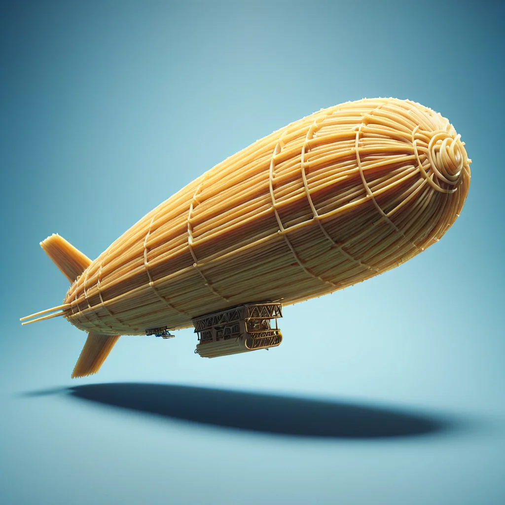 a spaghettify dirigible,<lora:Spaghettify:0.6>