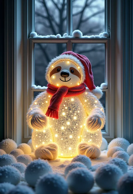 Shimmering icicle decoration.
, ck-sl0thmas