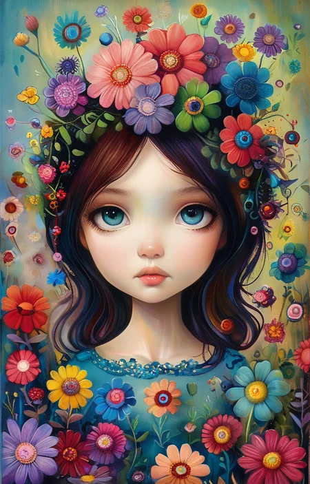masterpiece,best quality,<lora:tbh158-sdxl:1>,illustration,style of Jeremiah Ketner, tech genius teenage girl