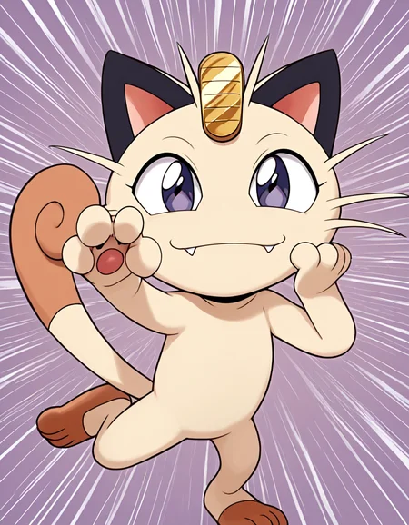 score_9, score_8_up, score_7_up,
pks,pokemon,
meowth,solo,
heroic pose,
smile, :d, day,^ ^, happy,
emphasis lines,
promotional poster,
<lora:pokemon_r1:1>