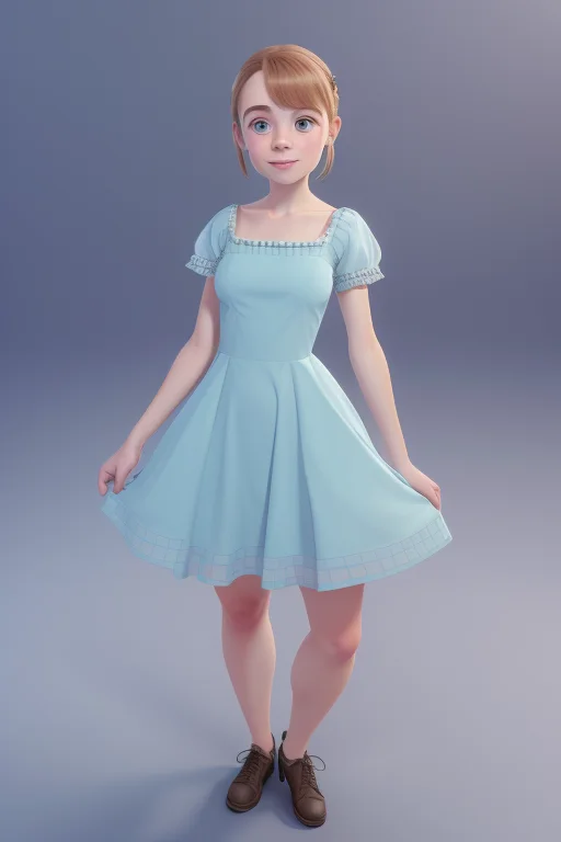 <lora:SteveJamesStyle:0.8> 1girl wearing a dress, stevejamesstyle, 3D, made in blender
