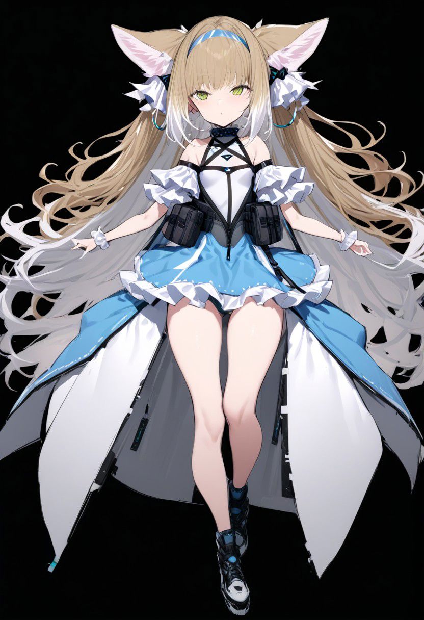 masterpiece, best quality, ultra-detailed, beautiful, nai3, 1girl, solo, full_body, tachi-e, 
suzuran_\(arknights\),