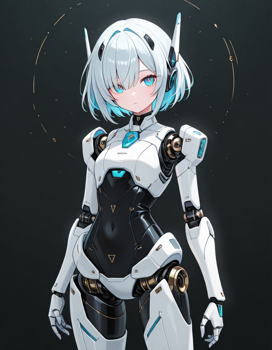 masterpiece, best quality, very aesthetic, absurdres, newest, general, 1girl, android