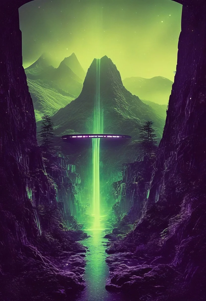 ()Hyoer Realistic:2.0)Polaroid picture
an image of
A futuristic, neon-lit (Appalachian mountain range, transformed into a utopian resort.:1.28) Towering skyscrapers and sleek, curved architecture blend seamlessly with the natural landscape. Holographic waterfalls cascade down the sides of mountains, while levitating walkways connect the peaks. The air is clean and fresh, filled with the sweet scent of blooming flora. In the distance, a massive, glowing portal pulses with energy, connecting the resort to other dimensions. The atmosphere is one of serenity and wonder, as people from all walks of life come to marvel at this technological marvel.