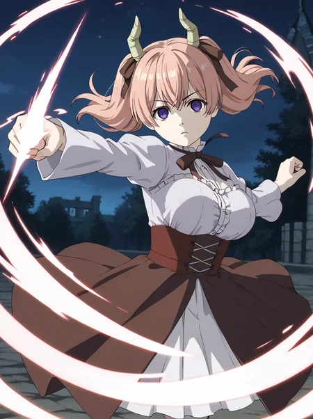 detailed background, posing,
<lora:linie.pony:1>
linie,
medium breasts, empty eyes,
holding weapon,
fight stance, glowing pupils,
night, dark, looking at viewer, floating skirts, large breasts, bouncing breasts,
