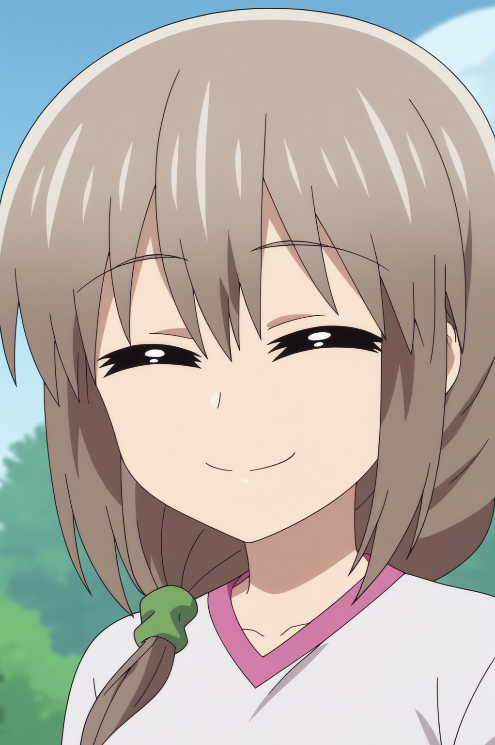 rating_safe,  anime screencap, consistent background,   Tsuki Uzaki, light smile, upper body <lora:Uzaki-chan_wa_Asobitai-Tsuki_Uzaki-PDXL:0.8>