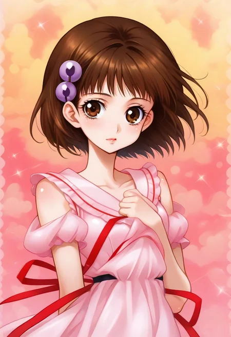 detailed background, shiny skin, pose, <lora:reala.il:1>, reala, brown hair, brown eyes,