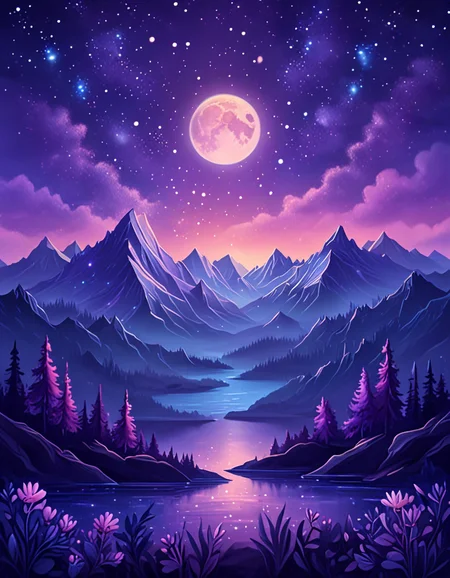 novuschroma14 style Mountains and Sea <lora:novuschroma14 style:1> <lora:sdxl_lightning_8step_lora:1>