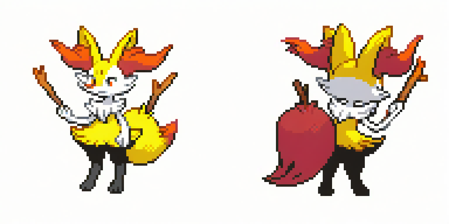 Braixen
 <lora:pkspbf_nb_v1:1>
<lora:Hyper-SDXL-8steps-lora_825548:.4> <lora:sdxl_lightning_2step_lora_315545:.3> <lora:sd_xl_turbo_lora_v1:.3>