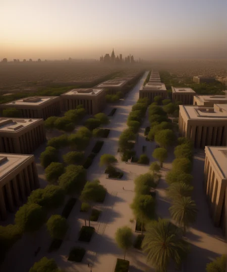 score_9, score_8_up, score_7_up,
<lora:Sumerian_Architecture_(Architecture)_(SDXL)_(AD):0.8> Sumerian, building, monumental architecture, architecture, 
8K, In'ei, chiaroscuro, soft natural volumetric cinematic perfect light, perfect depth of field shot, ray tracing, photometry, beautiful, subsurface scattering, idealized modern city, busy city center, parks and greenery areas, parks, plazas, skyscrapers, hyper detailed, oil painting, 
BREAK zPDXL, zPDXLxxx,