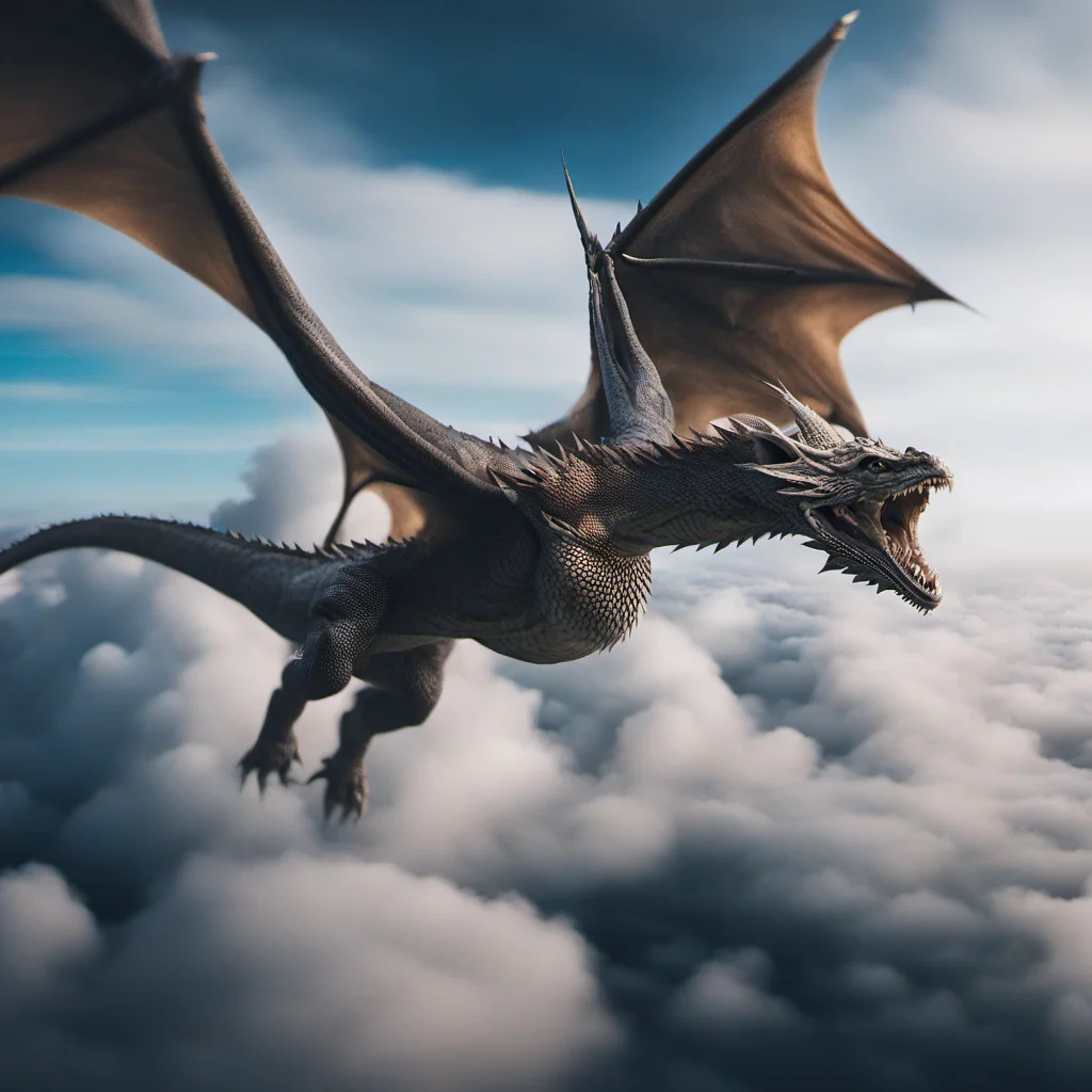 cinematic photo a dragon flying over the clouds, rain, lightning, storm <lora:drag0n:1> motion blur . 35mm photograph, film, bokeh, professional, 4k, highly detailed