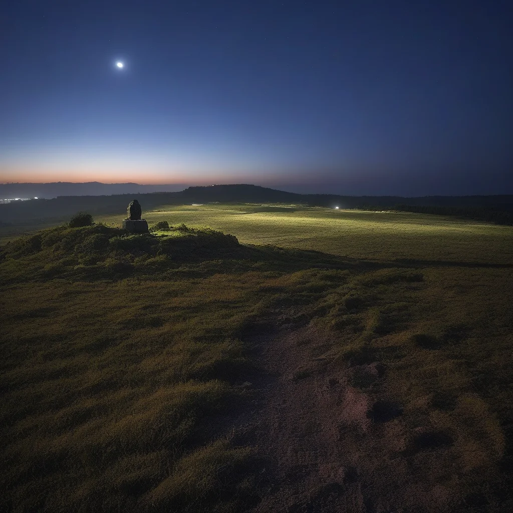 Landscape, night, no human