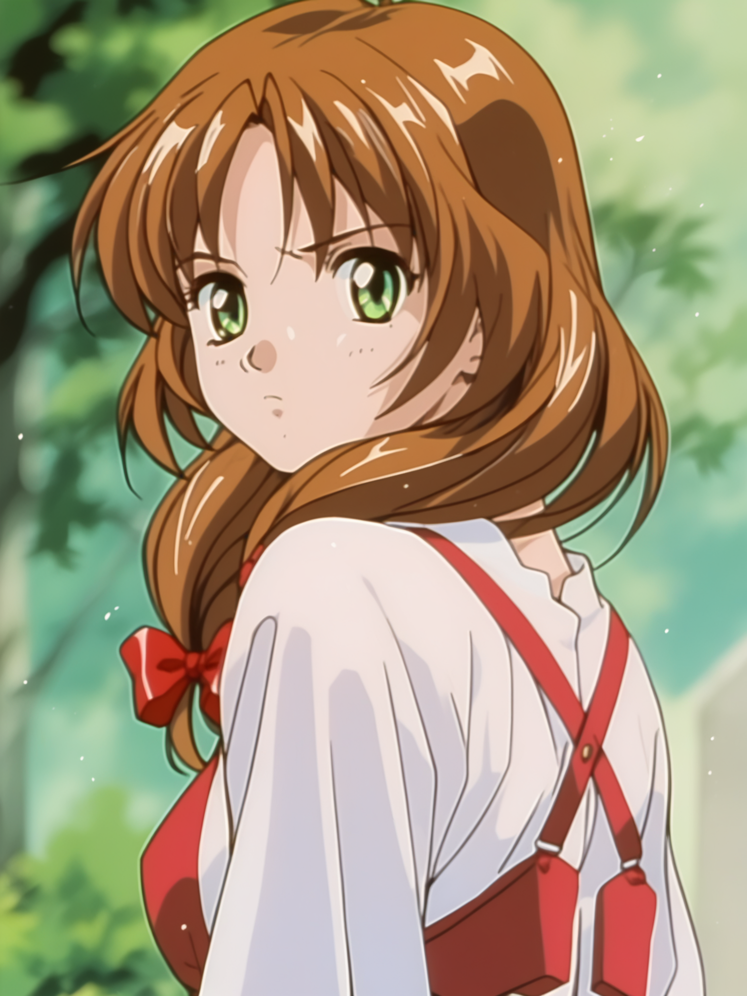 <lora:happy_tentacle-myuu-v0.1-000018:1>, ht_myuu, hair bow, medium breasts , (close-up:0.7), 1girl, (petite:1.2), solo focus, annoyed, (looking at viewer:1.1), outdoors , , (depth of field:0.8), , <lora:Shed_The_Skin's StS_age_slider_v1_initial_release:-1>, score_9, score_8_up, score_7_up, score_6_up, score_5_up, score_4_up,