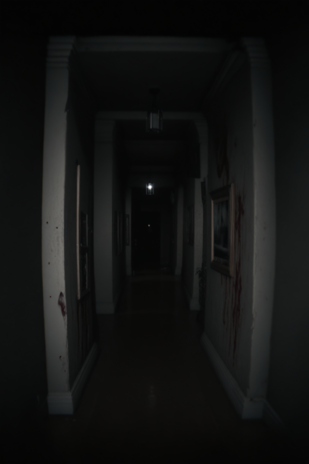 long shot scenic professional photograph of score_9, score_8_up, score_7_up, BREAK .
first person view, recording camera perspective, endless dark corridors, decaying walls, peeling wallpaper, rusty metal floors, flickering lights, fog, mist, eerie atmosphere, distorted reality, blood stains, shadows, ominous, creepy, horror, psychological horror, Silent Hill style, photorealistic, highly detailed, 8k resolution, cinematic lighting, volumetric fog, ray tracing, ambient occlusion, film grain, motion blur, depth of field, high contrast, muted colors, dark palette, unsettling, nightmarish, surreal, claustrophobic atmosphere, distant menacing figure, lurking presence, out of focus silhouette, otherworldly, unnerving, tense, hyper-realistic textures, grime, decay, abandoned, desolate.
 <lora:P.T_SILENT_HILLS:1>silenthillspt style.
 3D rendering, perfect viewpoint, highly detailed, wide-angle lens, hyper realistic, with dramatic sky, polarizing filter, natural lighting, vivid colors, everything in sharp focus, HDR, UHD, 64K
