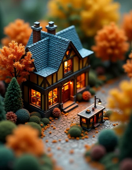 (indoor,very wide isometric view,tilt-shift lens:1.6), (miniature,diorama,no_realistic,no_photo:2) of (stasis _chamber:1.5), autumn wonderland,building of bookstore