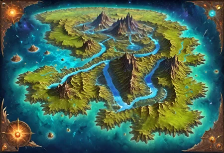 Beautiful Fantasy Map,High Detail,4k,Fantasy World Map,Continents,(Fantasy World),Cartographic Map Of A Fantasy World,Fantasy Planet,Top View,Mountains And Rivers,Geographic Map,Masterpiece,Readable Text,Clear 0mage,Entire World With All Of It's Continents And Oceans,Fantasy Map,Large World,Huge