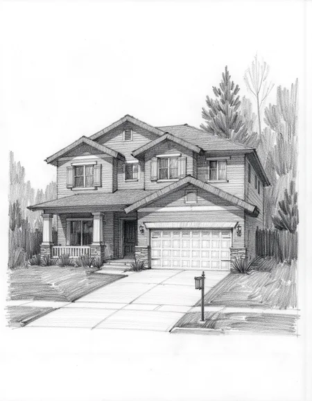 house  <lora:PencilSketch_Style - FLUX:1> pencil sketch style