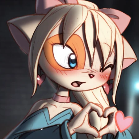 score_9, score_8_up, score_7_up, BREAK source_anime , 
paige,solo,portrait,furry,furry female,animal ears,
,cure idol,solo,
masterpiece, best quality, newest, absurdres, CG, anime, source anime, illustration,
 pink bow,  hair bow, jewelry, heart hair ornament, earrings, multicolored hair, twin drills, magical girl, detached sleeves, hair between eyes, plaid skirt, pink choker, bare shoulders, very long hair, 
heart hands,one eye closed,
dutch angle, looking to the side, blush, roads in the wilderness, open mouth, upper body,, BREAK , masterpiece, amazing quality, best quality, ultra-detailed, 8K, illustration, CG, clear skin, ultra-detailed-eyes, soft skin,, , (body blush:1.2),