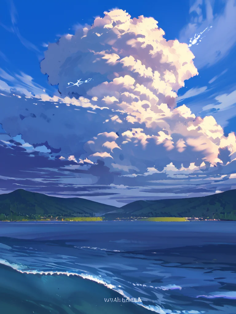 PDXL, <lora:AenuaV1:1>, a3nua,
landscape, mountains on the left, ocean on the right, forest, beach, night on the left, day on the right, volumetric shadows, volumetric reflections, HDR, shot on Canon DSLR
