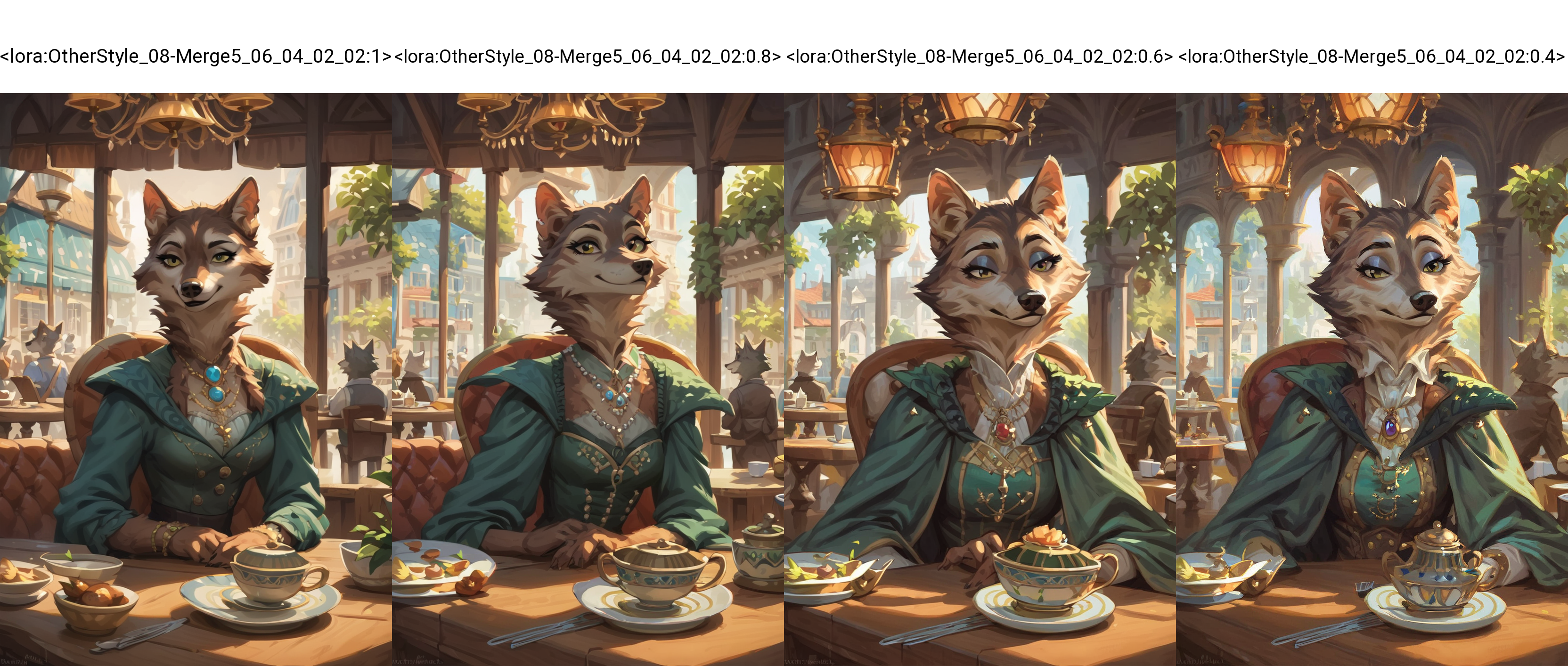 score_9,score_8_up, <lora:OtherStyle_08-Merge5_06_04_02_02:1>,source_furry,female aristocrat wolf sit at a table at a cafe,wolf,female aristocrat,solo focus,rating_safe,aristocrat