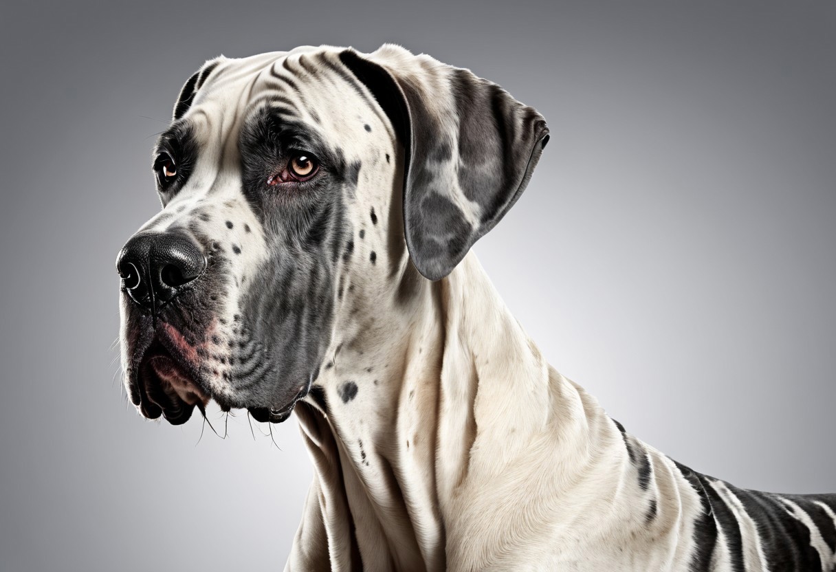 super realistic image ultra quality and super high resolution and sharp focus, photorealistic style of Great Dane dog, dynamic poses