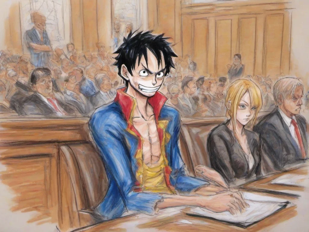 Masterpice,High Quality,
<lora:PE_CourtRoomSketch:0.8> PECourtRoomSketch,
courtroom,luffy from one piece
