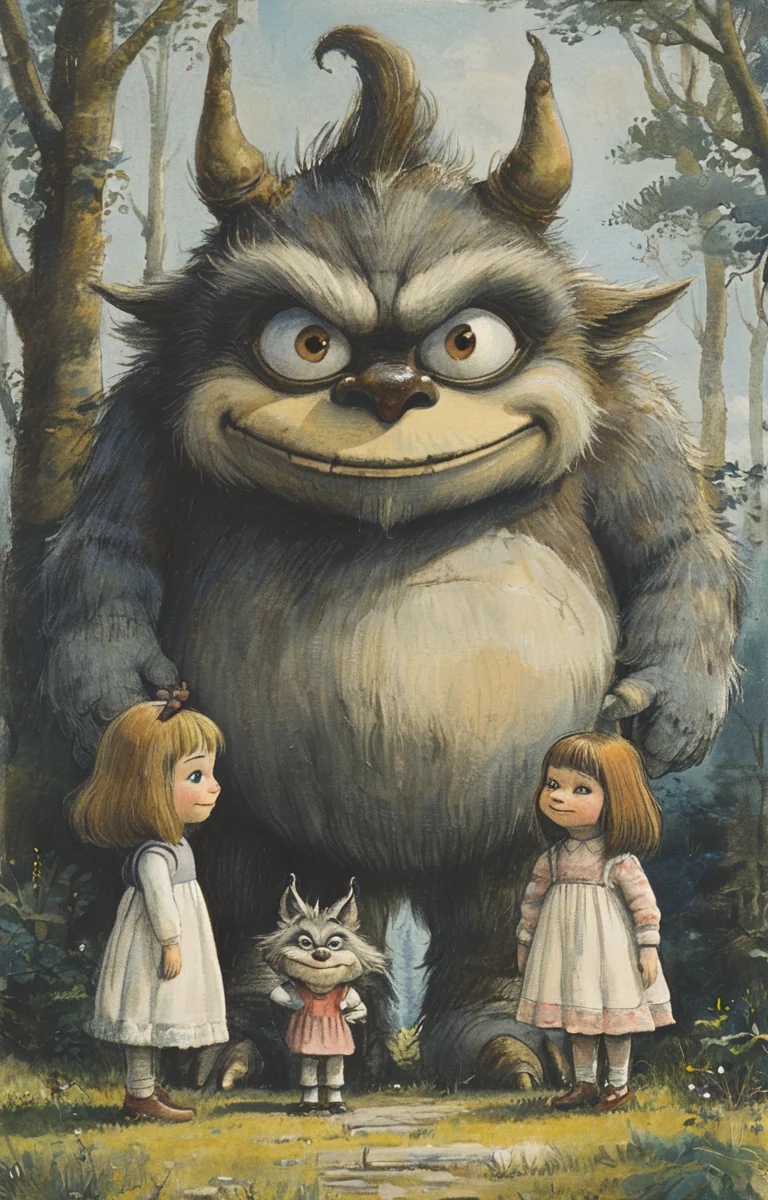 masterpiece,best quality,<lora:tbh377-sdxl:0.6>,illustration,style of Maurice Sendak
portrait of family