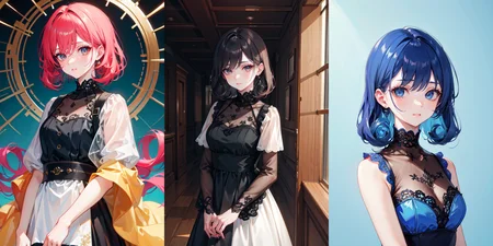 highly insanely detailed, masterpiece, top quality, best quality, highres, 4k, 8k, RAW photo, (very aesthetic, beautiful and aesthetic), rolled lob hairstyle,
__lazy-wildcards/dataset/background-color__,
<lora:rolled_lob-1.0:0.7>âââ