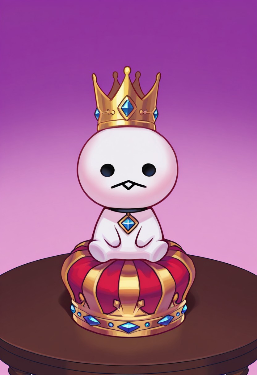 DJco, Crown_(object), crown sitting on a table, no humans, no characters
