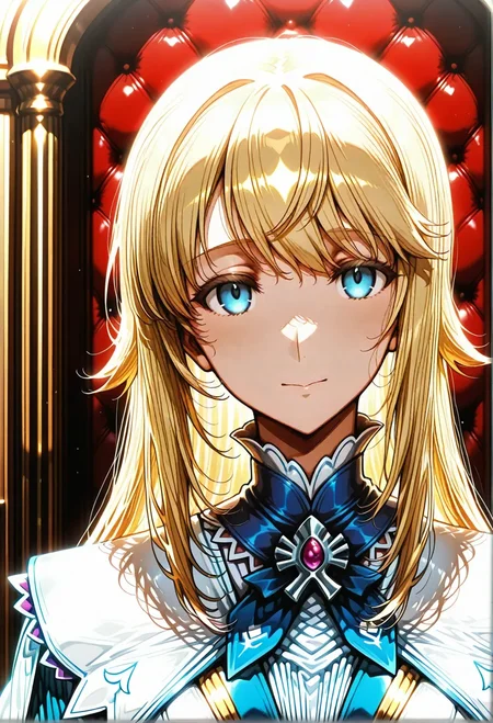 1girl,
<lora:fav_Mature_Ver3.0:1> ,
chevalier d'eon \(fate\),fate \(series\), blue eyes, blonde hair, long hair,
safe,general, masterpiece, best quality, very aesthetic, absurdres, newest ,, <lora:dmd2_sdxl_4step_lora_fp16:1>,, anba kohaku,
