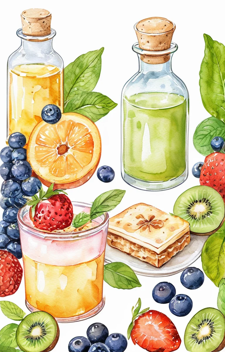 masterpiece,best quality,<lora:tbh32-sdxl:0.9>,illustration,food A bottle of perfume in garden