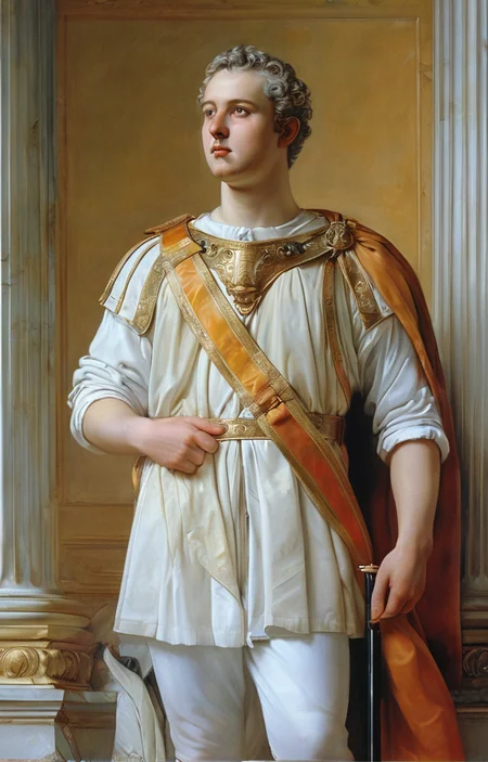 masterpiece,best quality,<lora:tbh355-sdxl:0.6>,illustration,patten of Neoclassicism, portrait of noble man