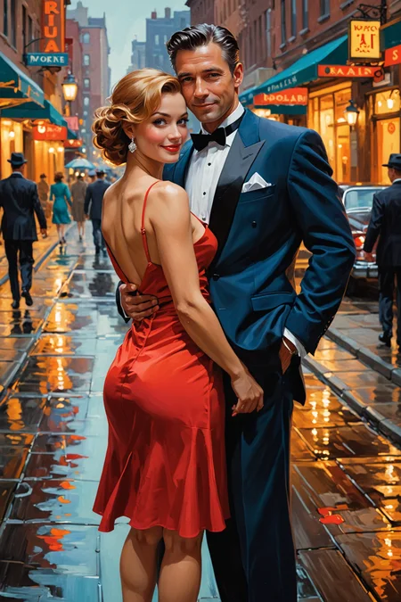 by George Luks and Monika Macdonald in the style of Vincent Laforet and Steve Henderson