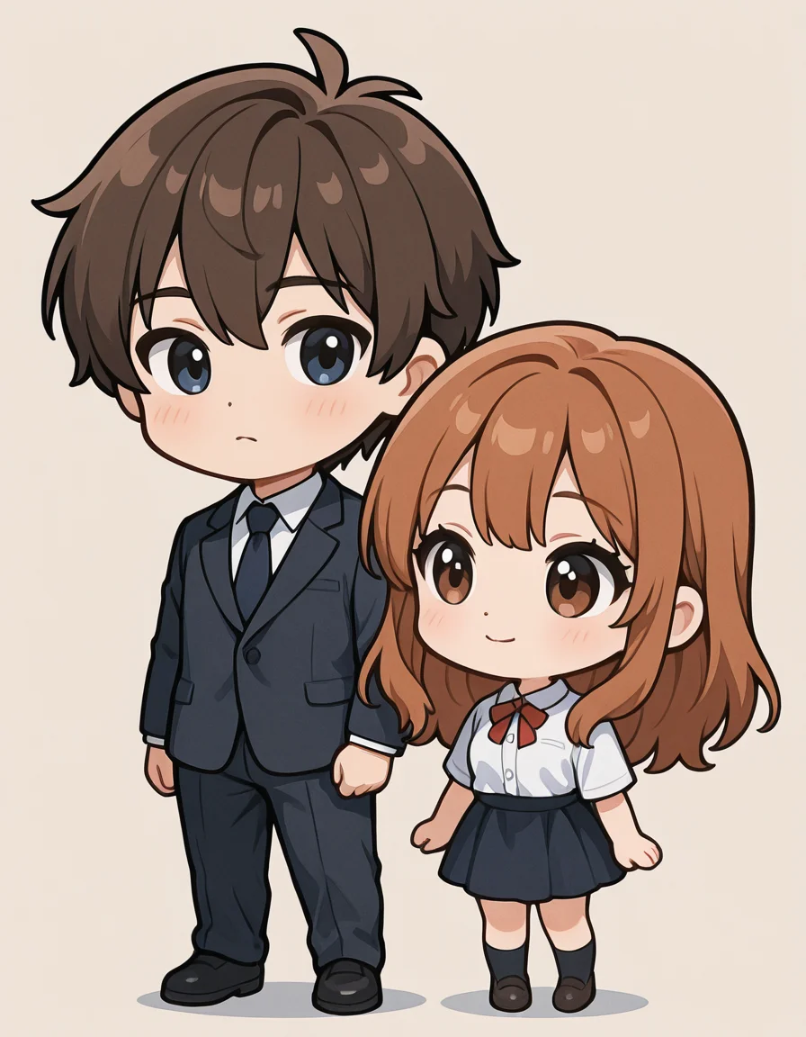 <lora:tekjin01929_Chibi_Style_Illust:1> 1boy&1girl, chibi_style,