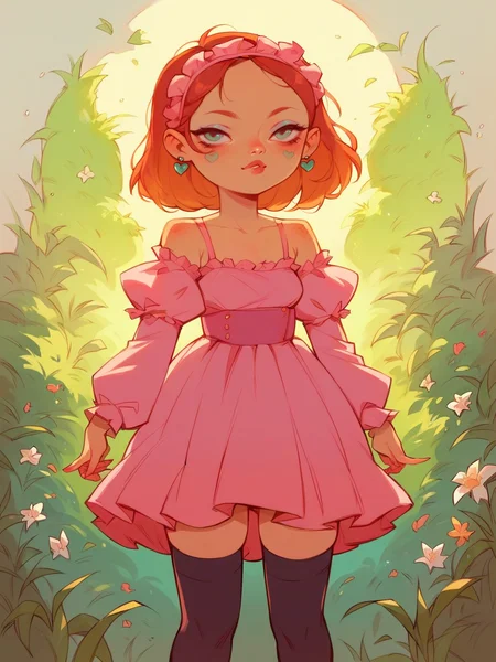 score_9, score_8_up, score_7_up, score_6_up,    <lora:stud10XLP_r2:1> stud10, 1girl, thighhighs, dress