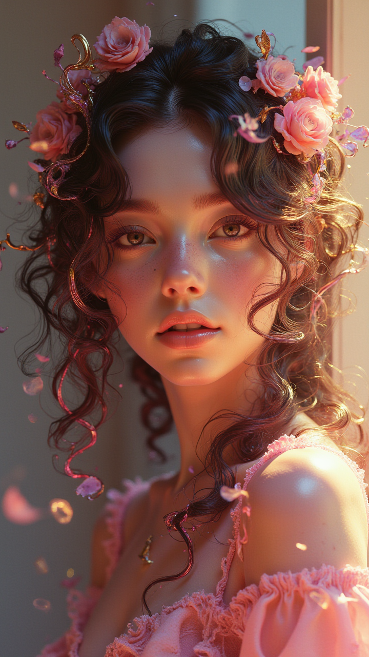 a beautiful girl