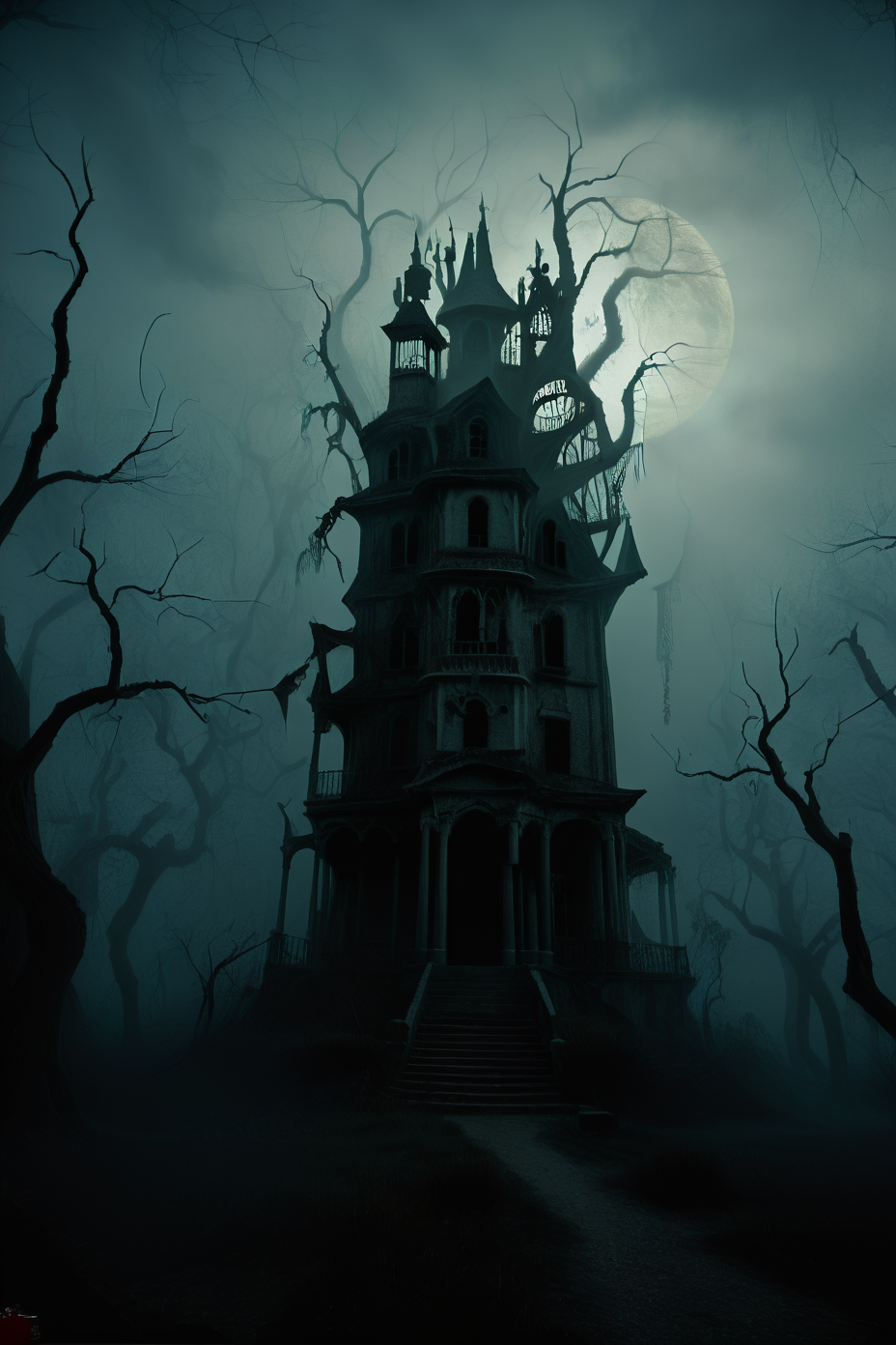 <lora:DonMGl00myN1gh7m4r3XL:1> DonMGl00myN1gh7m4r3XL, Dark, Cimmerian, Crepuscular, Dim, Dreary, Dusky, Eerie, Funereal, Gloomy, Murky, Obscure, Opaque, Penumbra, Sombre, Shadowy, Shady, Somber, Stygian, Tenebrous, Twilight, Umbral, score_9, score_8_up, score_7_up, score_6_up, score_5_up, score_4_up, <lora:K040790P:0.8> 040790P, woman, 24 years old, <lora:Breast Slider - Pony_alpha1.0_rank4_noxattn_last:0.3>, <lora:GRIM_v1:1>  greyscale, monochrome, limited palette, horror (theme), eldritch abomination, chaotic, silhouette,, official art, unity 8k wallpaper, ultra detailed, beautiful and aesthetic, High quality, masterpiece, best quality