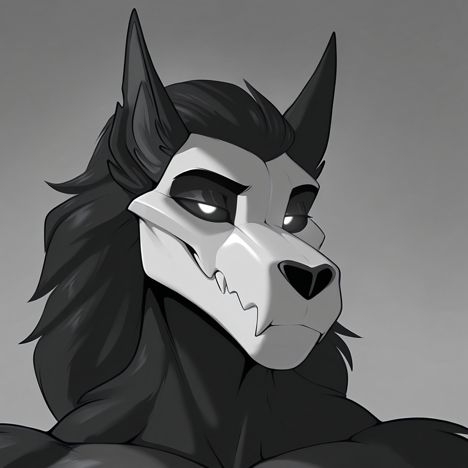 <lora:Mal0Illust:1> mal0,, gigachad,black and white, monochrome, close-up, <lora:Gigachad:1>, masterpiece, best quality, newest, absurdres, highres, very aesthetic,