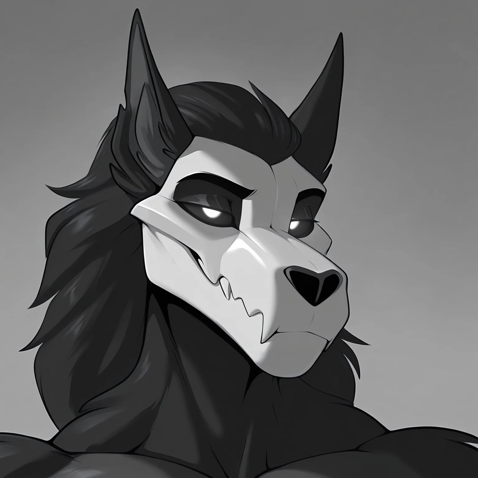 <lora:Mal0Illust:1> mal0,, gigachad,black and white, monochrome, close-up, <lora:Gigachad:1>, masterpiece, best quality, newest, absurdres, highres, very aesthetic,
