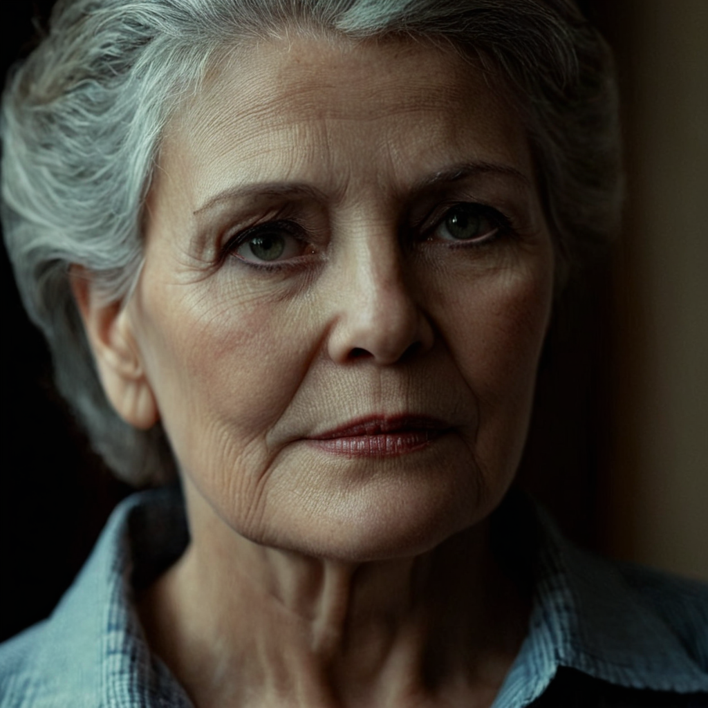 cinematic film still of cinematic film still of <lora:add-detail-xl:0.1>1
<lora:detailed:0.3> realism
<lora:perfection style:0.2> perfect
<lora:eyetune:0.6>
<lora:xl_more_art-full_v1:0.1>
<lora:Ron Fricke style:0.3>
<lora:Unreal Engine style:0.3>
<lora:TeethXL:0.3>
<lora:Chiaroscuro Lighting Style:0.3> Chiaroscuro Lighting Style
 <lora:Three-quarter view style:1>
Three-quarter profile view 3/4 angle view of a veryold woman with a smile on her face, profile view, movie themed, sharp, detailed, epic cinematic photography, artistic, dramatic light, cinematic color style, Kodak film style, Three-quarter view style, solo, shirt, 1boy, closed mouth, monochrome, upper body, greyscale, male focus, collared shirt, blurry, facial hair, portrait, beard, realistic, old, old man, wrinkled skin, old woman, looking to the side, shallow depth of field, vignette, highly detailed, high budget, bokeh, cinemascope, moody, epic, gorgeous, film grain, grainy
