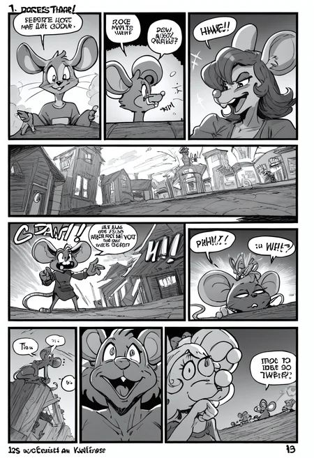 score_9, score_8_up, score_7_up, derpibooru_p_95, sachasketchy_style, english text, greyscale, monochrome, mouse ears, comic, animal ears, hetero, <lora:Styles\Pony\Sachasketchy_Style_Pony_-_Snoodler_-_V2>