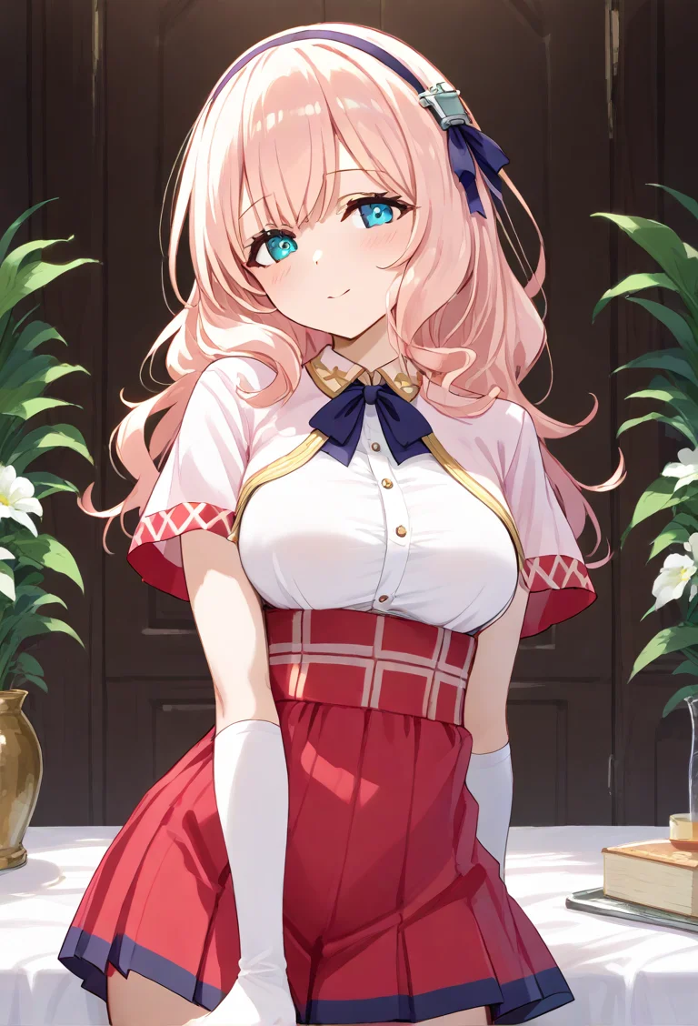 <lora:leander_XL_pony_v1:1> leander \(azur lane\), light pink capelet, white elbow gloves,, BREAK score_9, score_8_up, score_7_up, BREAK source_anime, best quality, masterpiece,uncensored, nsfw, <lora:Hyper-SDXL-4steps-lora:1>, zPDXL