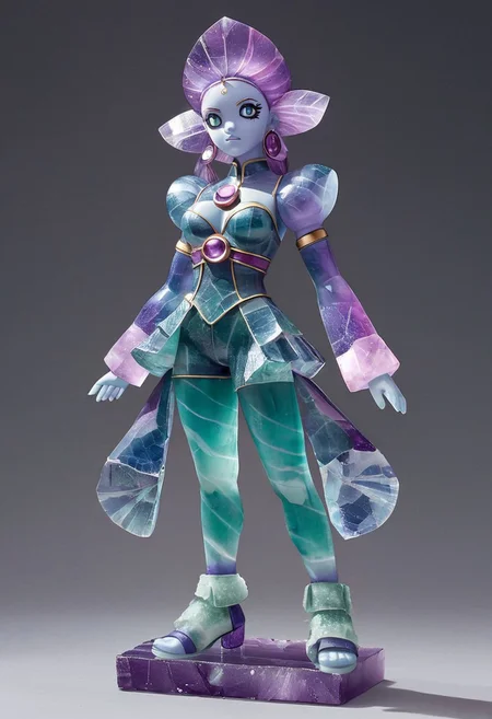 anime, anime screencap, anime style, best quality, masterpiece, high resolution, intricate detailed, fluorite mineral, flu0rite, iridiscent
beautiful photo of statue of a fluorite mineral, flu0rite, iridiscent,
Rosa_(Pokemon), fluorite face, fluorite eyes, fluorite skin, fluorite face, fluorite clenched hands, fluorite sneakers, fluorite pinwheel, fluorite jacket, fluorite earrings, fluorite shoes, highres, fluorite thighhighs, fluorite medium breasts,solo, fluorite fur-trimmed jacket, fluorite dress,standing, fluorite kimono,sidelocks,holding fluorite pinwheel, fluorite hair between eyes, fluorite mirrorclew, fluorite long sleeves, fluorite bike shorts, fluorite wide sleeves, fluorite japanese clothes fluorite thick eyebrows, fluorite 1girl, every thing is made of fluorite mineral, fluorite face, fluorite eyes, fluorite skins, fluorite legs, fluorite hairs, fluorite thigh, Rosa_(Pokemon), Rosa_(Pokemon) face, Rosa_(Pokemon) fluorite statue