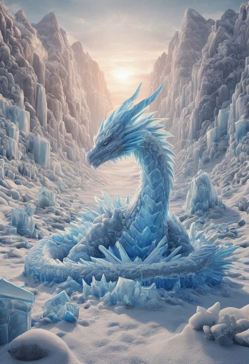 fr0stwrld, Ice, Snow, Dragon