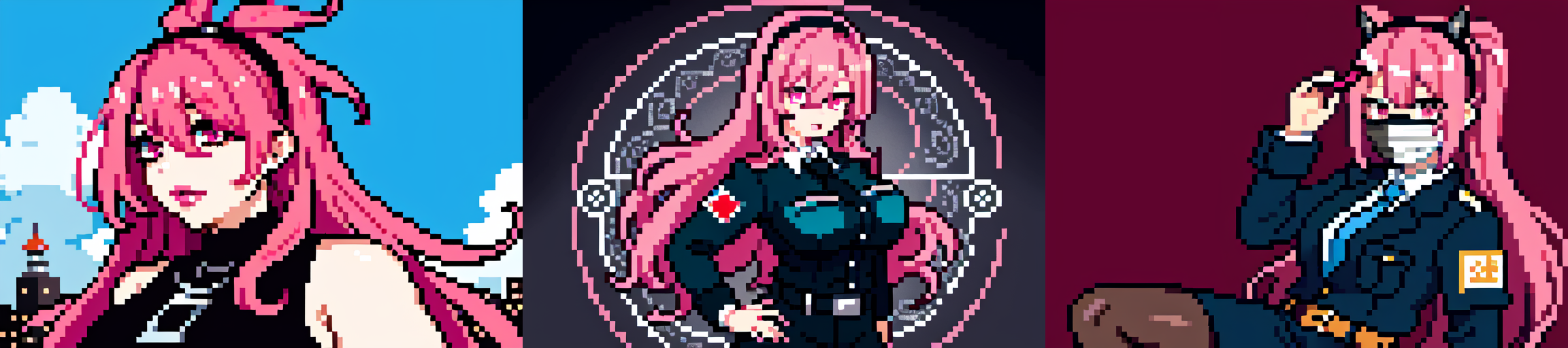 highly insanely detailed, masterpiece, top quality, best quality, highres, 4k, 8k, RAW photo, (very aesthetic, beautiful and aesthetic), 
__lazy-wildcards/cosplay-char/tenkuu_shinpan/yayoi_kusakabe/prompts__, 
<lora:Yayoi_Kusakabe:0>, 
(1girl:1.3), 1other, 
__lazy-wildcards/dataset/background__,âââ