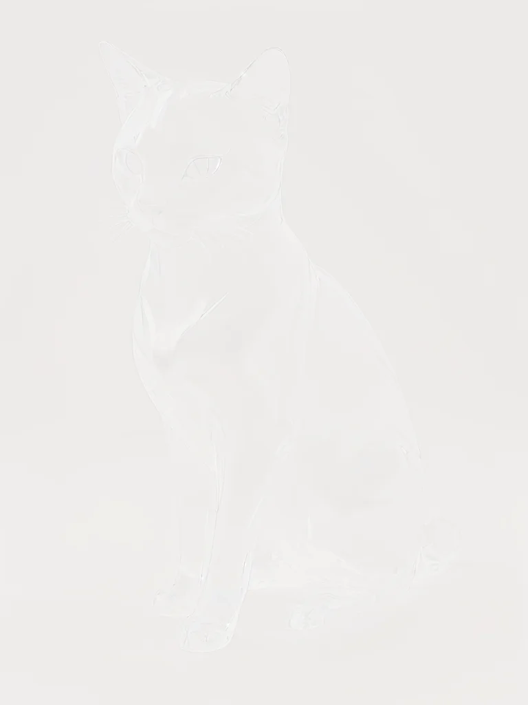 almstinv, invisible silhouette of a crystal cat, <lora:- SDXL - almstinv_almost_inv_V1.0:.9>
