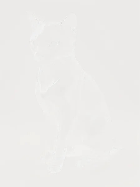 almstinv, invisible silhouette of a crystal cat, <lora:- SDXL - almstinv_almost_inv_V1.0:.9>