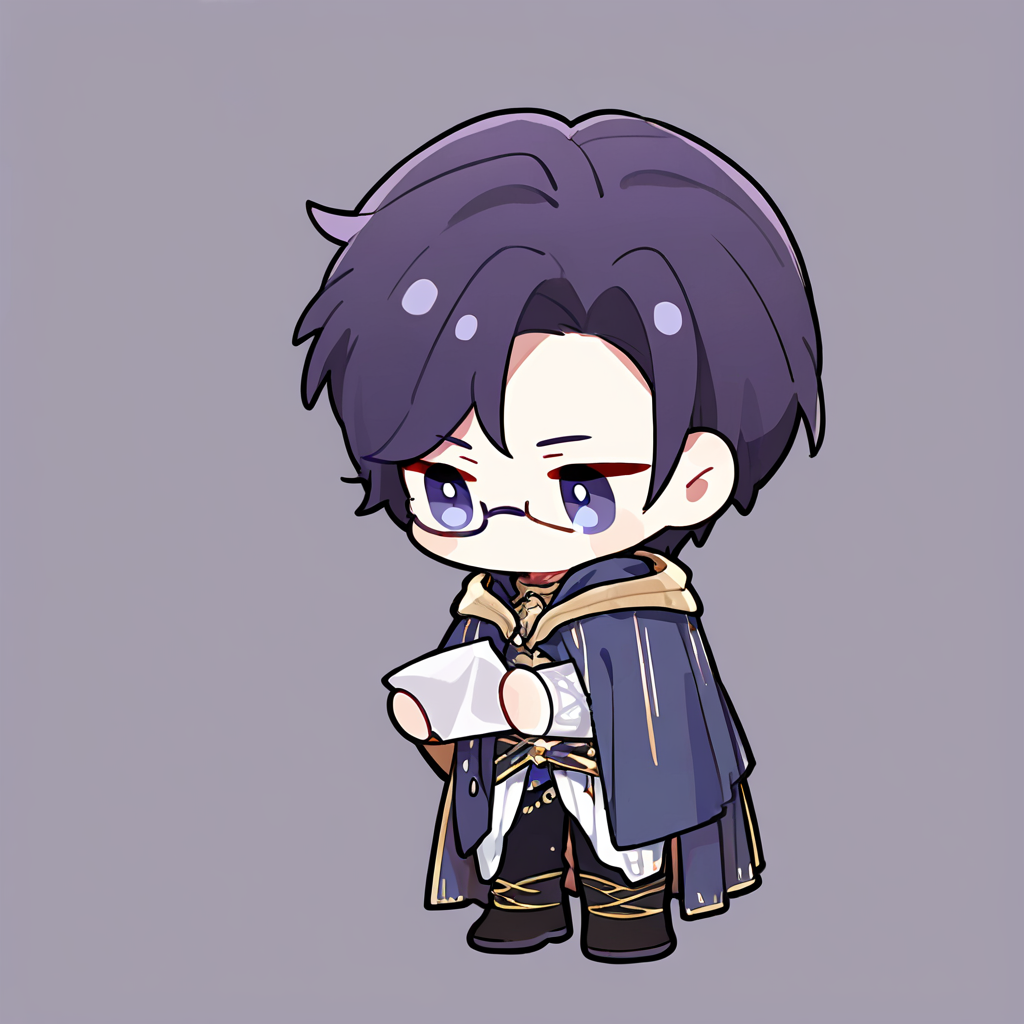 masterpiece,best quality,<lora:fat-noob05:1>,
chibi,clarence clayden,1boy,male focus,
simple background,full body,
