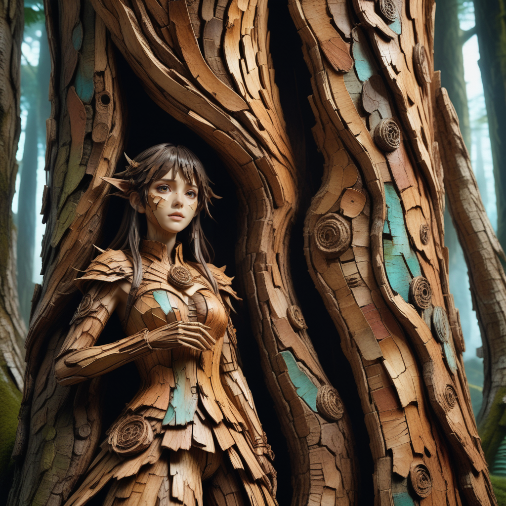 made out of Jed-brk, masterpiece, full of details, sharp and in focus, Anime, "Not all those who wander are lost.", Kodak Ektar, anime style, <lora:BorkStyle:1>, fantastic aesthetic, ambient atmosphere, very inspirational, highly enhanced, complex artistic color composition, imposing, cinematic atmosphere